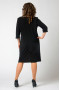 Платье "СКС" 3703 (Черный/коричневый)