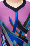 Платье "Олси" 1705017/4 ОЛСИ (Абстракция фиолет)
