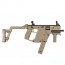 Страйкбольный пистолет-пулемёт (KWA) Kriss Vector GBB TAN (2 магазина)