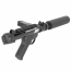 Страйкбольный пистолет-пулемёт (S&T) Sterling MK7 with Suppressor Full Metal AEG