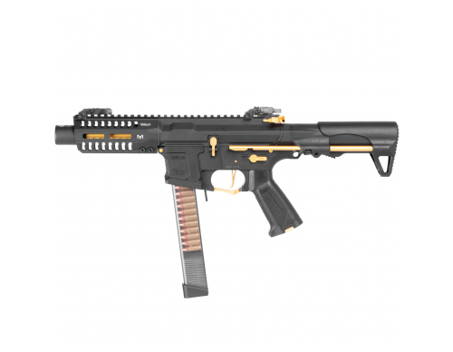 Страйкбольный пистолет-пулемёт (G&G) ARP9 Stealth AEG (Gold)