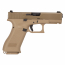 Страйкбольный пистолет (Umarex) Glock 19X Green Gas (VFC G19X) Tan