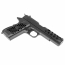 Страйкбольный пистолет (WE) COLT 1911 HEX CUT Gen.2 GBB (Black)