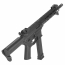 Страйкбольный пистолет-пулемёт (S&T) EMG Angstadt Arms UDP-9 10.5 inch G3 AEG (Black)