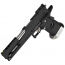 Страйкбольный пистолет (AW Custom) HX22 Split Slide Hi-Capa (Black)