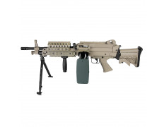 Страйкбольный пулемет (A&K) MK46 (Пластик) TAN