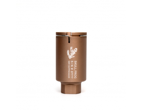 Пламегаситель NOV M4 MINI SKULL FROG (TAN)