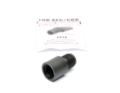 Переходник для глушителя (GUARDER) 14mm-/14mm+ AD-01